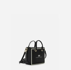 Borse A Mano|Elisabetta Franchi 24/7 Borsa 18/22 Nero/Cream