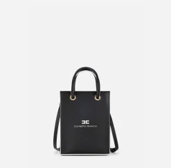 Borse A Mano|Elisabetta Franchi 24/7 Borsa 0/0 Short Nero/Cream