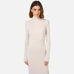 Abiti Red Carpet|Red Carpet|Elisabetta Franchi Abito red carpet in jersey con zip sul fianco Lattice