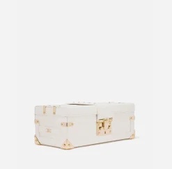 Valigeria|Elisabetta Franchi Bauletto Portafiori Avorio