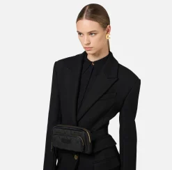 Belt Bag|Elisabetta Franchi Belt Bag Travel Nero