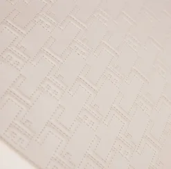 Borse A Mano|Elisabetta Franchi Bold Monogram Large Shopper Burro