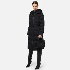 Borse A Mano|Elisabetta Franchi Borsa a mano piccola con logo embossed Nero