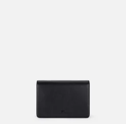 Borse A Tracolla|Elisabetta Franchi Borsa a tracolla con girello logo in metallo Nero