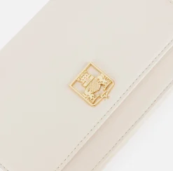 Borse A Tracolla|Elisabetta Franchi Borsa a tracolla in materiale sintetico con placca logo Burro