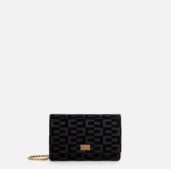 Borse A Tracolla|Elisabetta Franchi Borsa a tracolla La Dame Nero