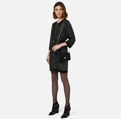 Borse A Tracolla|Elisabetta Franchi Borsa a tracolla La Dame Nero