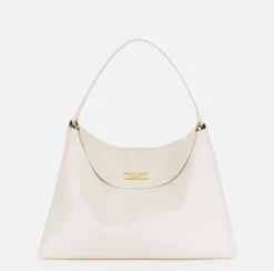 Borse A Spalla|Elisabetta Franchi Borsa hobo Avenue Bag grande Burro