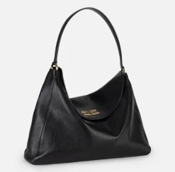 Borse A Spalla|Elisabetta Franchi Borsa hobo Avenue Bag grande Nero