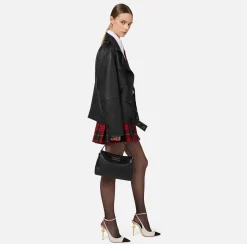 Borse A Spalla|Elisabetta Franchi Borsa hobo Avenue Bag piccola Nero