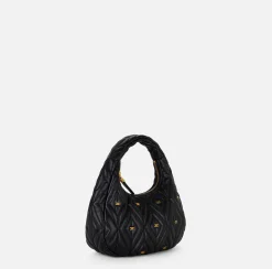 Borse A Spalla|Elisabetta Franchi Borsa Hobo Étoile Piccola Nero