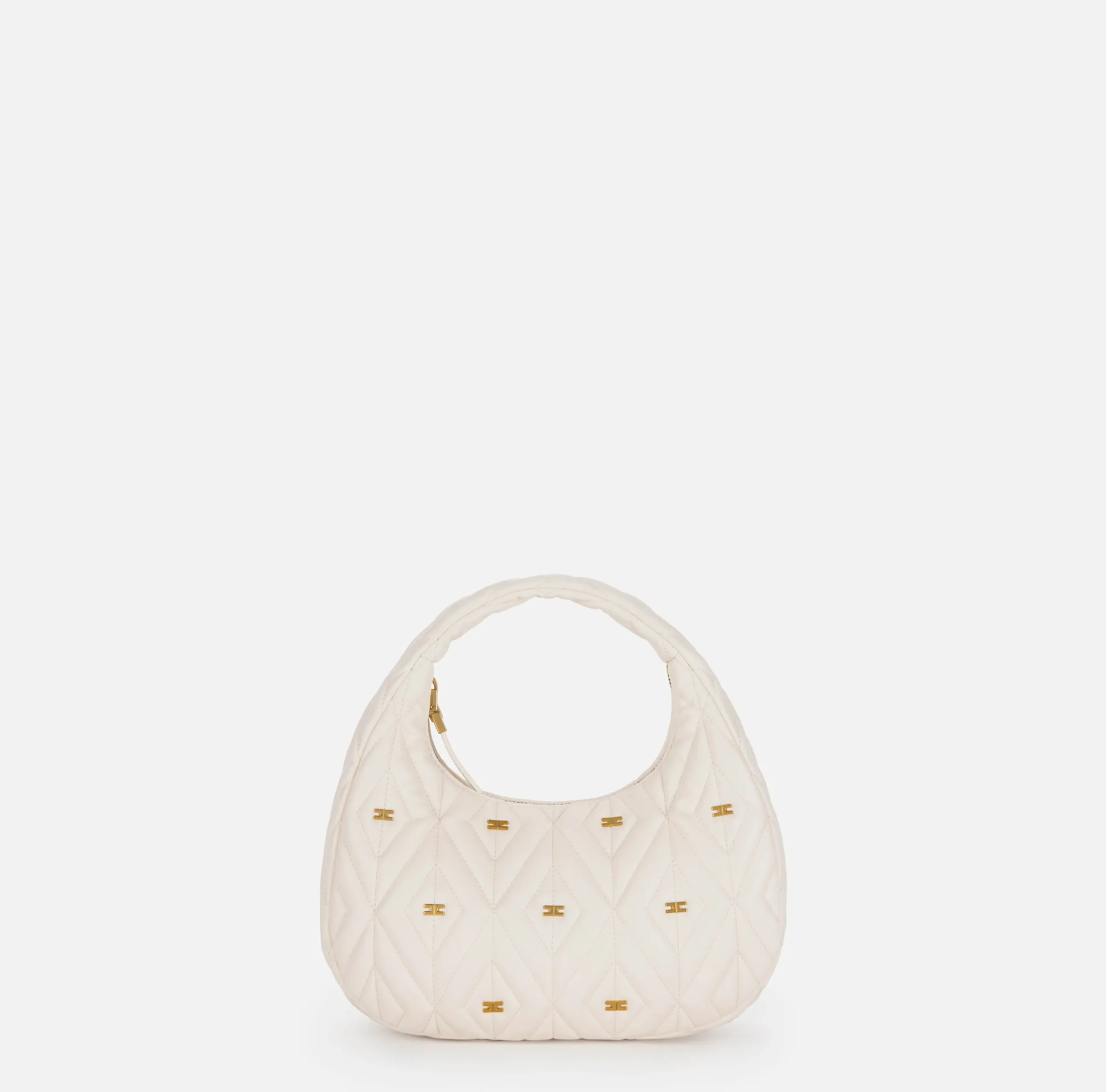 Borse A Spalla|Elisabetta Franchi Borsa Hobo Étoile Piccola Burro
