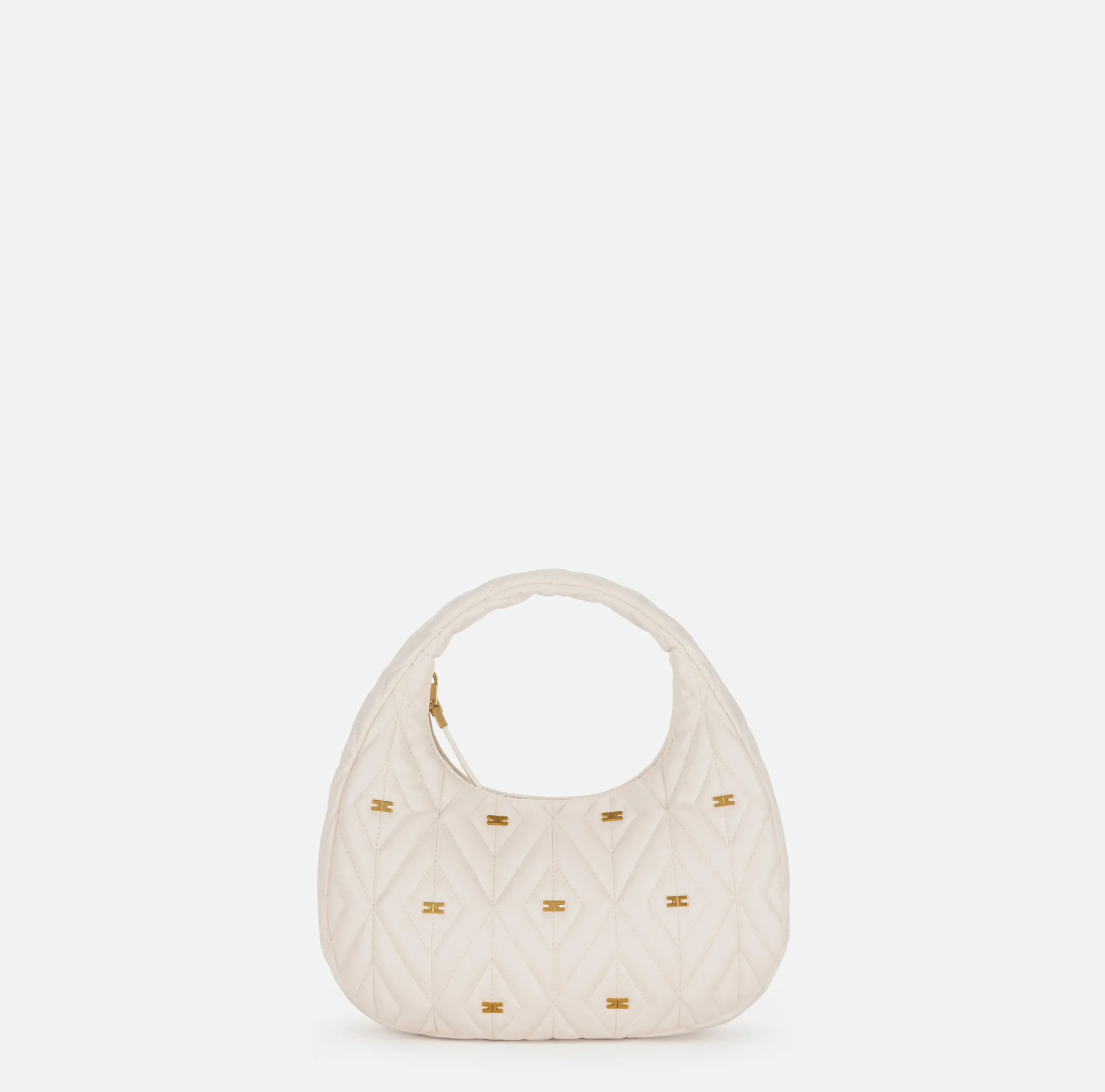 Borse A Spalla|Elisabetta Franchi Borsa Hobo Étoile Piccola Burro