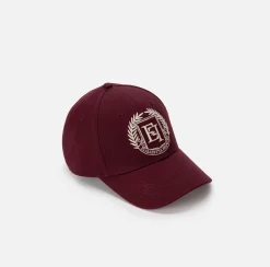 Cappelli E Guanti|Elisabetta Franchi Cappellino da baseball con logo RougeNoir