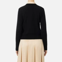 Maglieria E Felpe|Elisabetta Franchi Cardigan in misto cashmere Nero