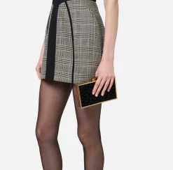 Clutch|Elisabetta Franchi Clutch La Dame Nero