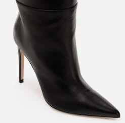 Stivali|Elisabetta Franchi Cuissardes in nappa con tacco sottile Nero