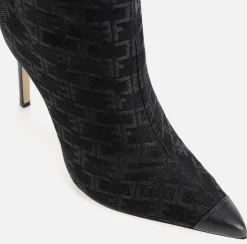 Stivali|Elisabetta Franchi Cuissardes Monogram Nero