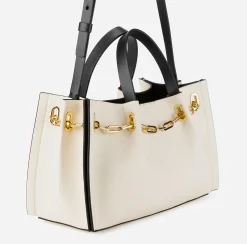 Borse A Mano|Elisabetta Franchi Dune Mini Shoulder Burro/Nero