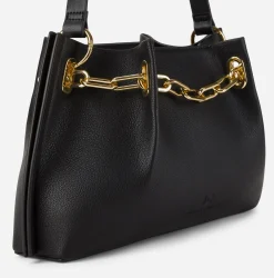 Clutch|Elisabetta Franchi Dune Pouch Nero