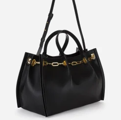 Borse A Mano|Elisabetta Franchi Dune Shopper Nero