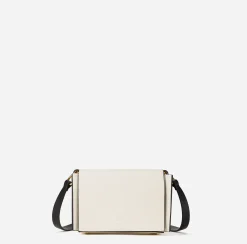 Borse A Tracolla|Elisabetta Franchi Dune Shoulder Burro/Nero