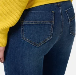 Jeans|Elisabetta Franchi Jeans skinny in cotone stretch Bluedenim