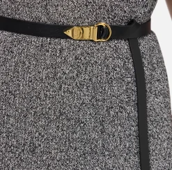 Maglieria E Felpe|Elisabetta Franchi Maglia in viscosa mélange con cintura Salepepe