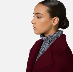 Bijoux|Elisabetta Franchi Orecchino Logo Geometrico Oro