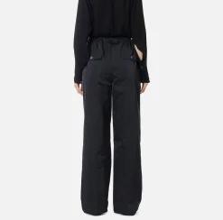 Pantaloni E Shorts|Elisabetta Franchi Pantalone in nylon tecnico con zip Nero