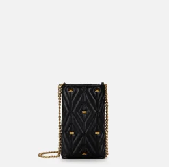 Borse A Tracolla|Elisabetta Franchi Porta cellulare Étoile Nero