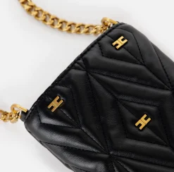 Borse A Tracolla|Elisabetta Franchi Porta cellulare Étoile Nero