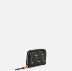 Portafogli|Elisabetta Franchi Portafoglio Étoile Nero