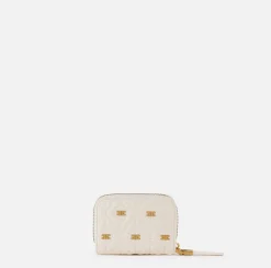 Portafogli|Elisabetta Franchi Portafoglio Étoile Burro