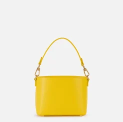 Borse A Mano|Elisabetta Franchi Secchiello morsetto logo Mimosa