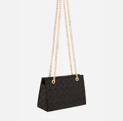 Borse A Tracolla|Elisabetta Franchi Shoulder Monogram Mini Nero