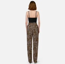 Top, T-Shirt & Body|Elisabetta Franchi Top bustier in viscosa effetto plissé Nero