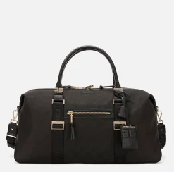 Valigeria|Elisabetta Franchi Weekend Travel Bag Nero