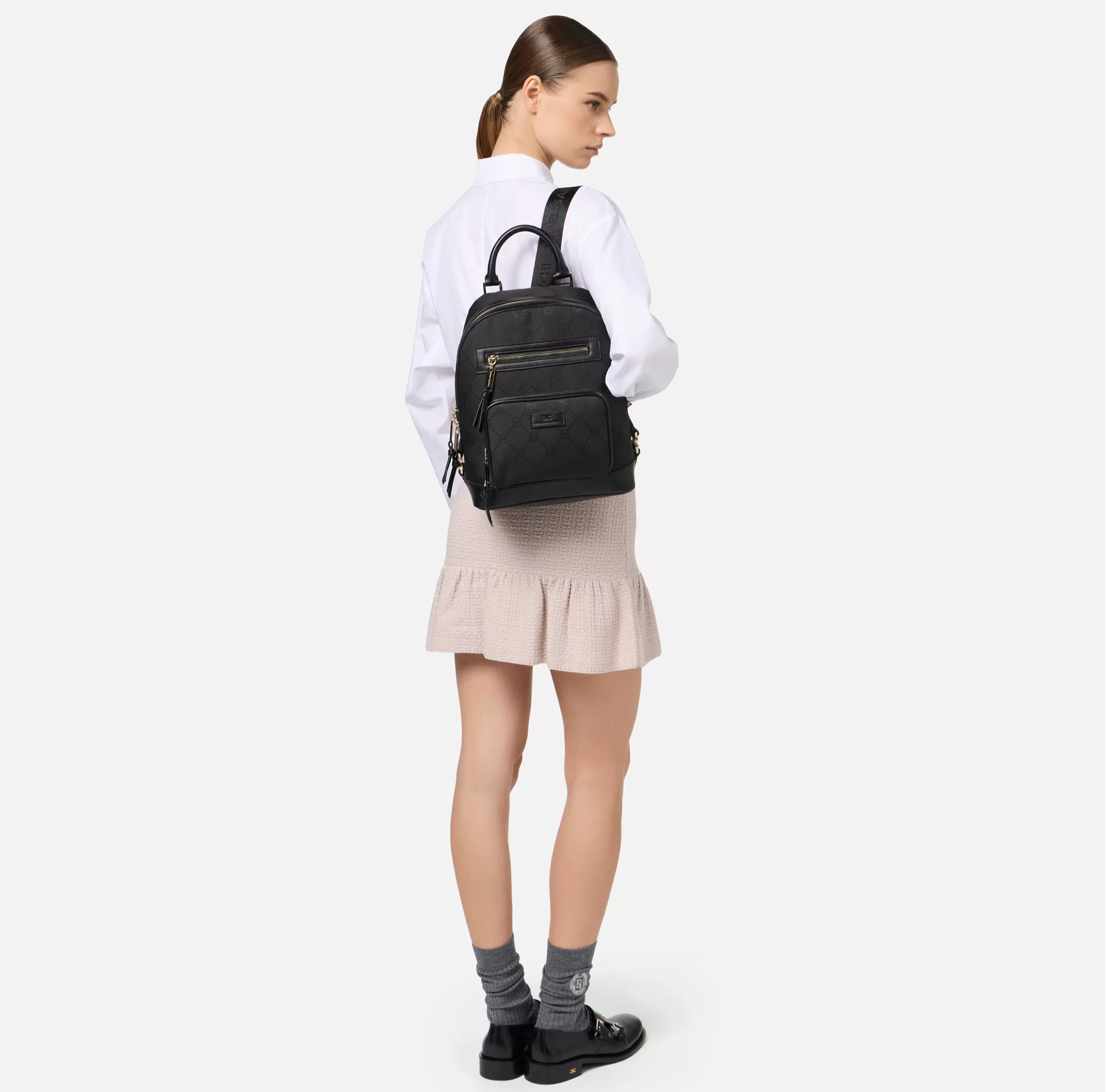 Elisabetta Franchi Valigeria | Zaini^Backpack Travel Nero