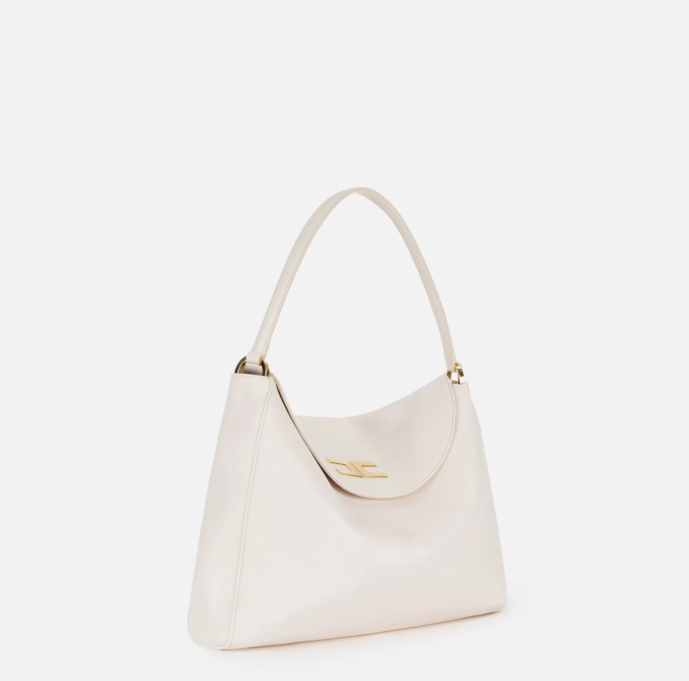 Elisabetta Franchi Borse A Spalla^Borsa hobo Avenue Bag media Burro