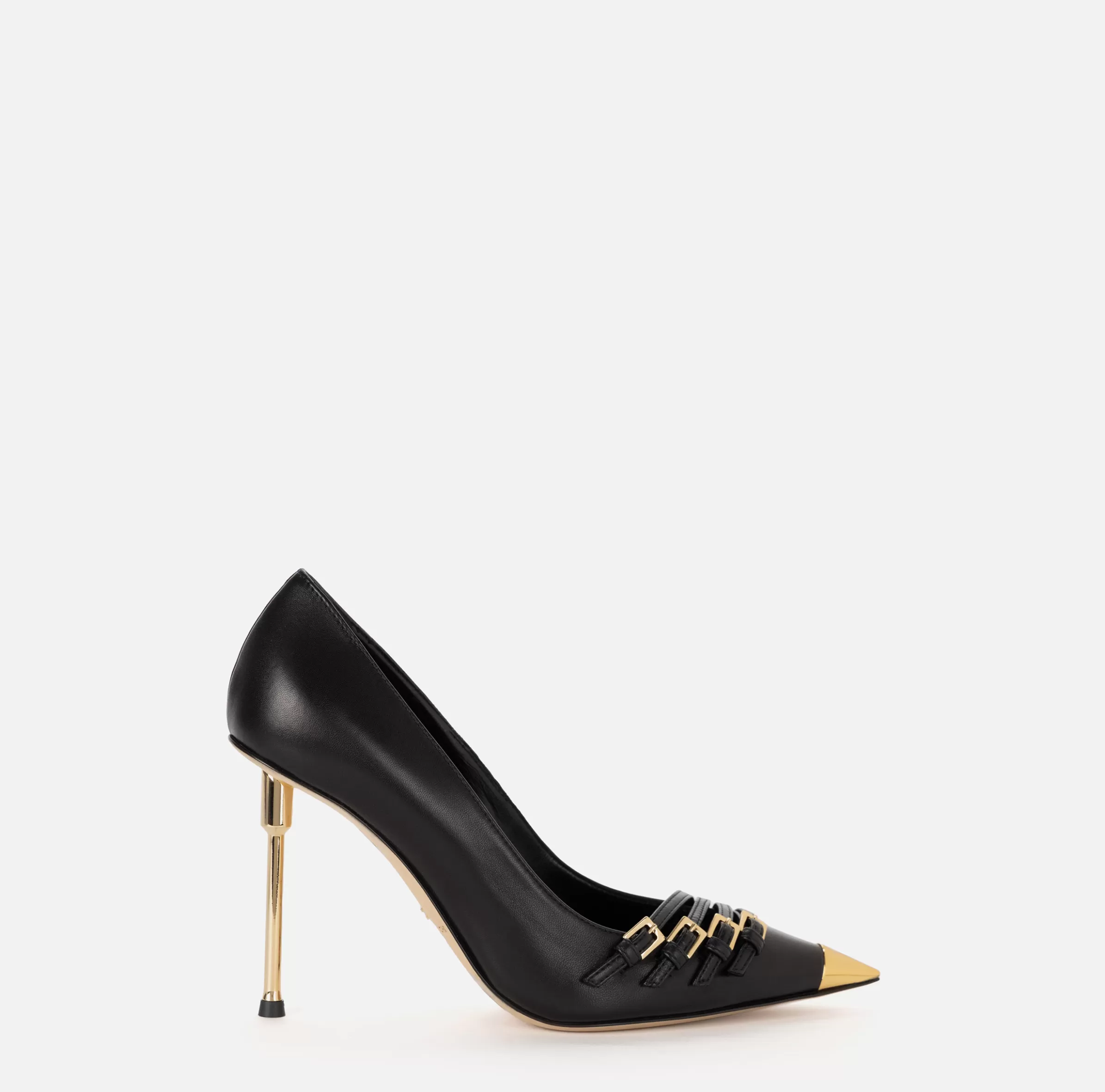 Elisabetta Franchi Décolleté^Décolleté in nappa con listini Nero